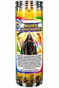 Veladora de gel Santa Muerte
