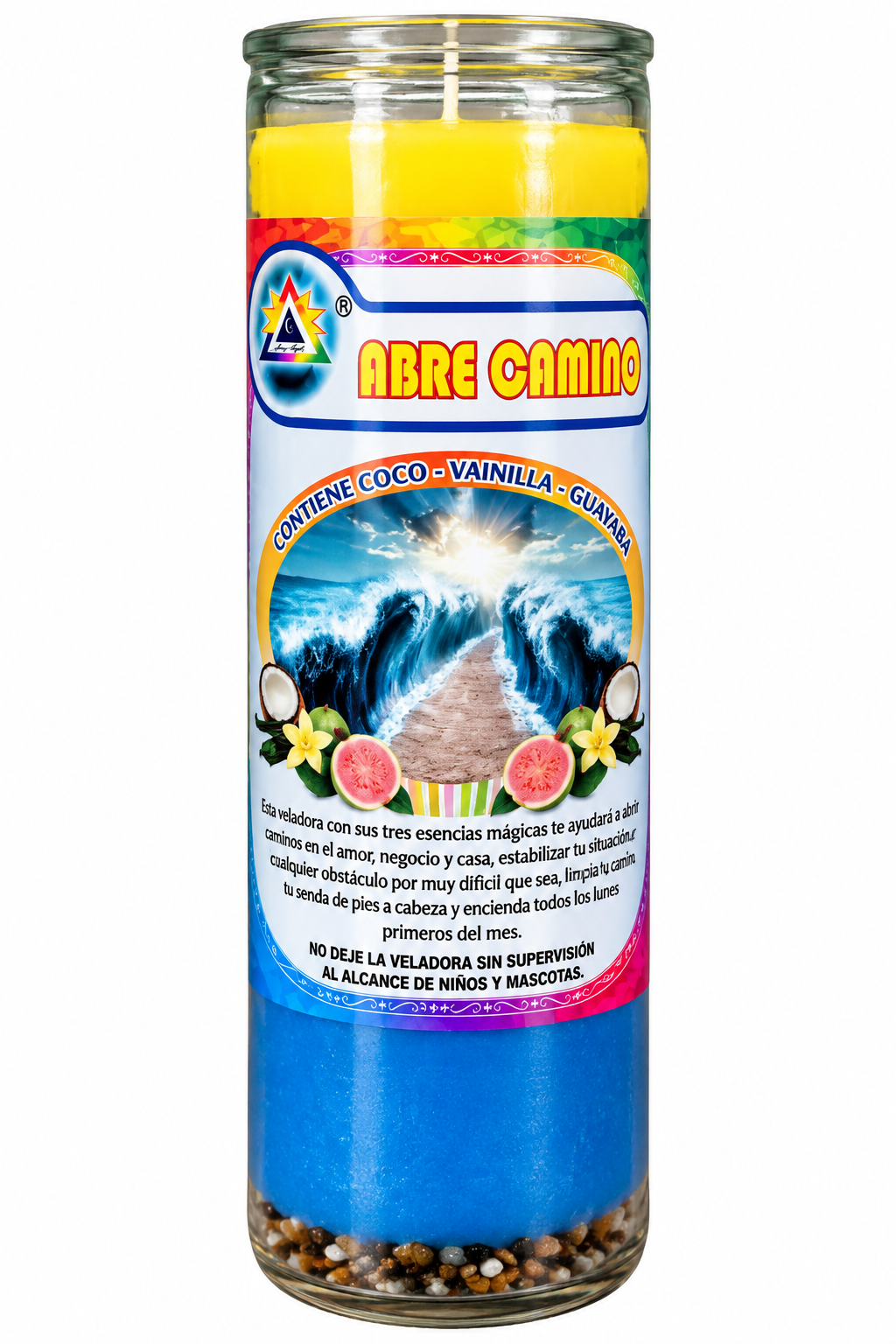Veladora de gel varios títulos