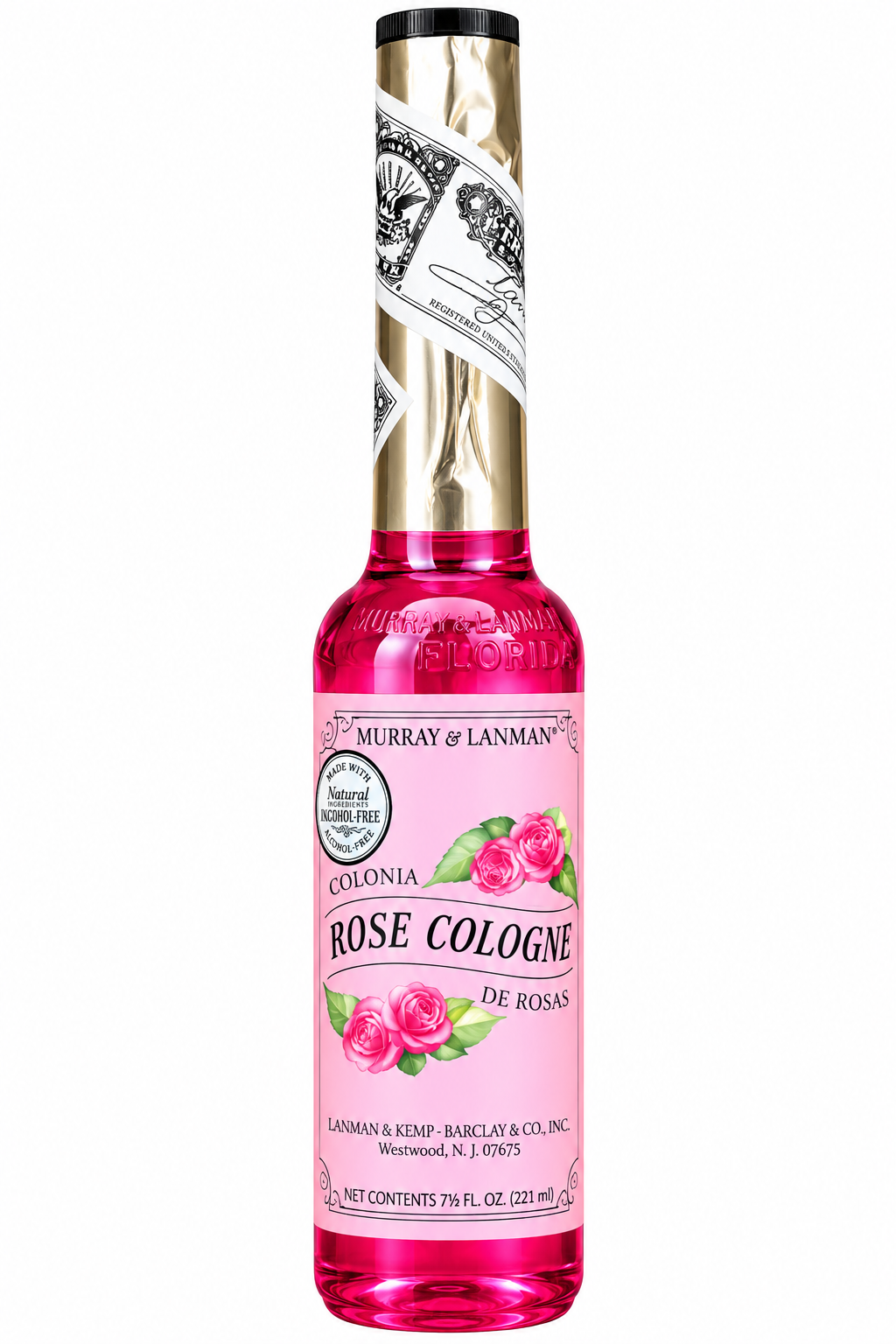 Colonia de Rosas Original Murray &amp; Lanman (221 ml) | Amor Propio, Sosiego Emocional y Dulzura del Hogar