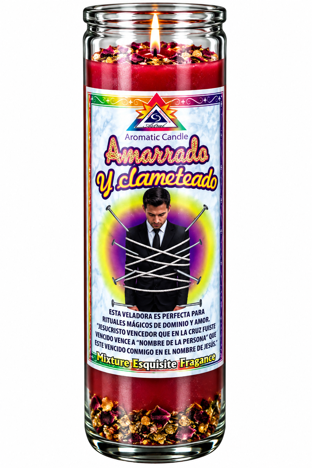 Veladora de gel varios títulos