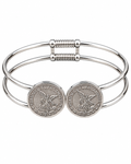 Brazalete San Miguel Arcángel Doble Medalla | Fortaleza Interior, Justicia y Amparo Cotidiano