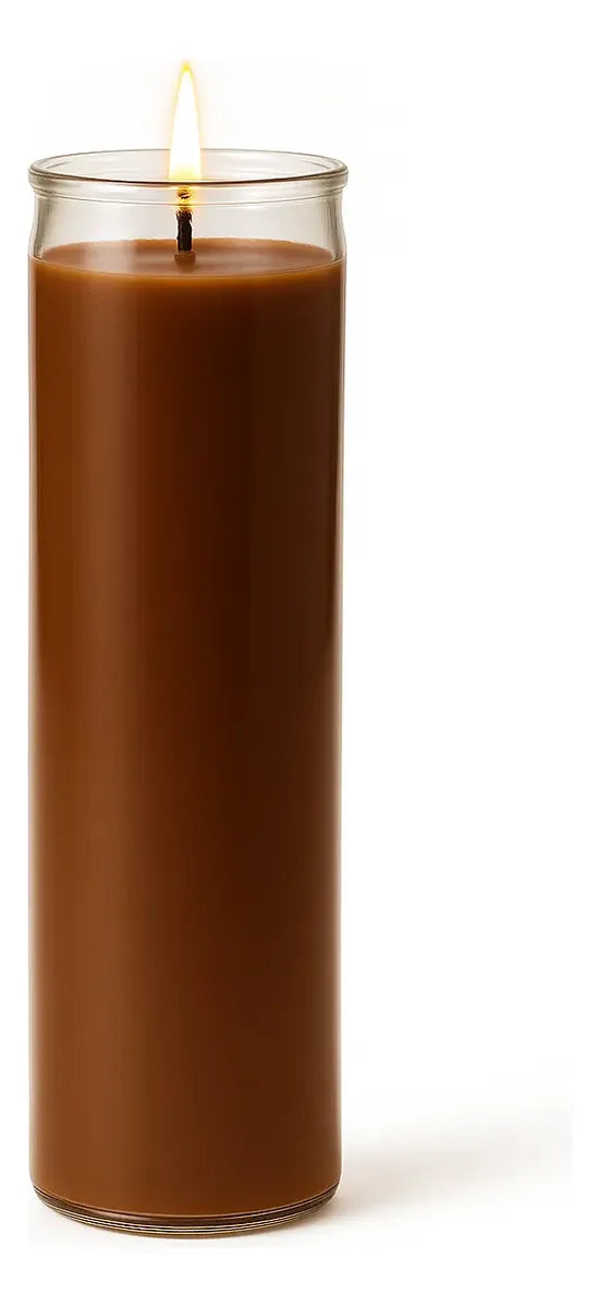 Veladora lisa de parafina