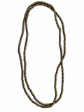 Eleke / Collar Ritual de Cuentas Oscuras Tradicionales | Enraizamiento, Estabilidad y Amparo de la Tierra