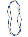 Eleke Tradicional de Yemayá (Azul y Dorado) | Amparo Maternal, Serenidad Emocional y Fortaleza del Hogar