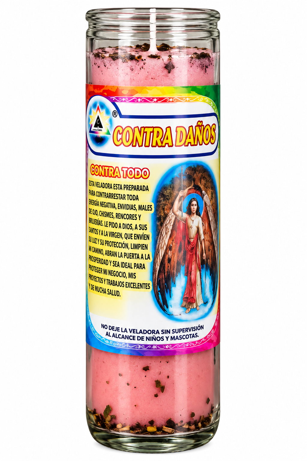 Veladora de gel varios títulos