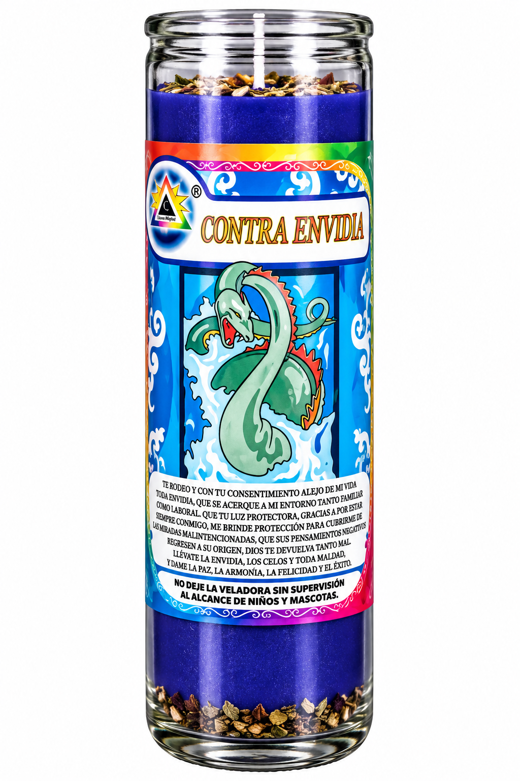 Veladora de gel varios títulos