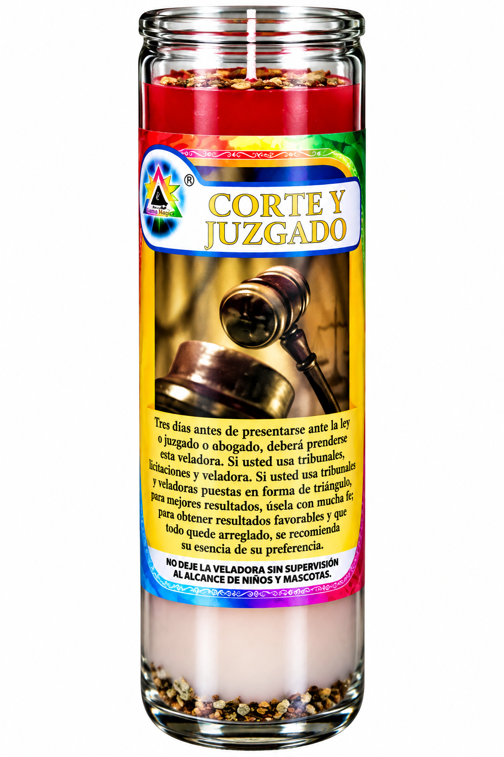 Veladora de gel varios títulos