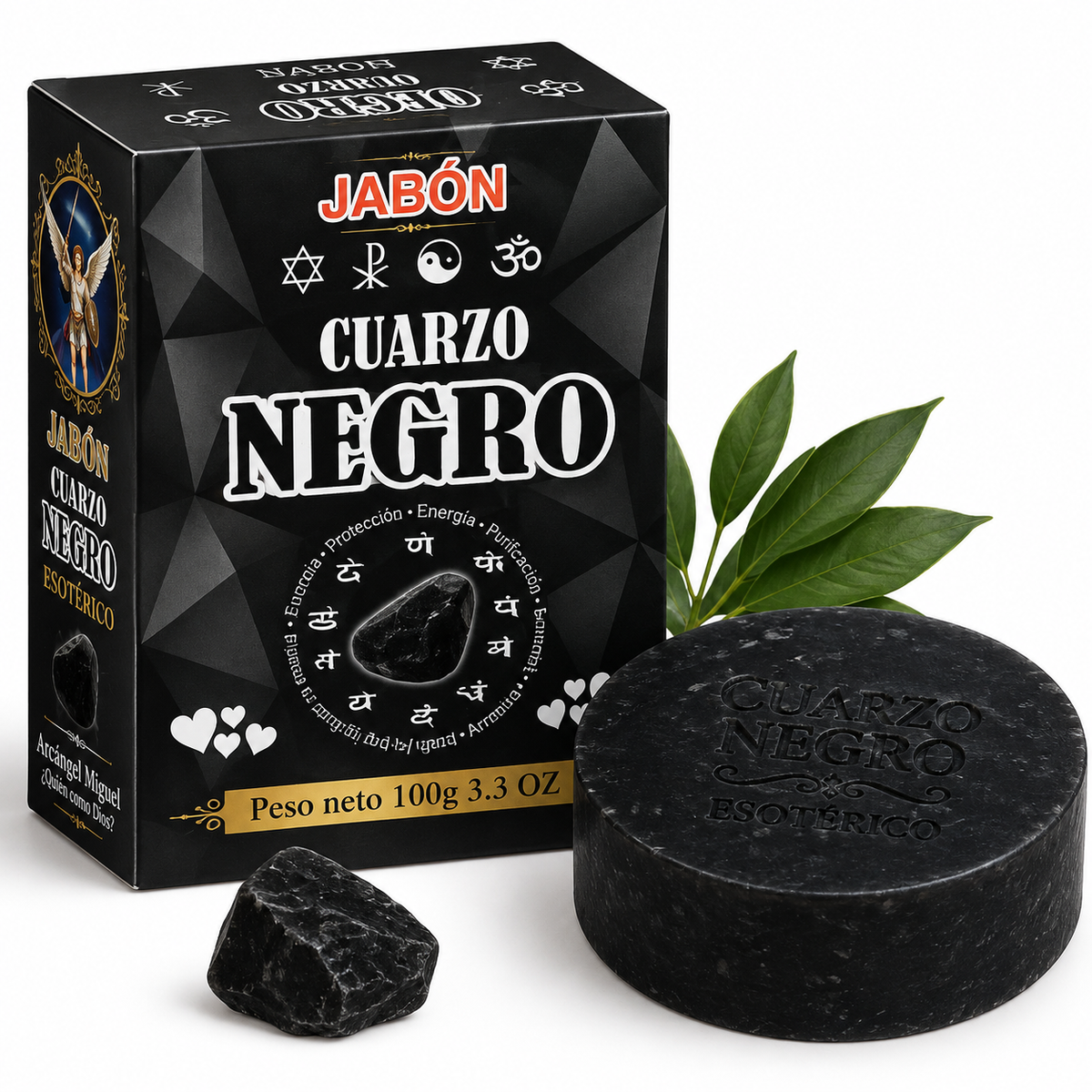 Jabón de Cuarzo Negro