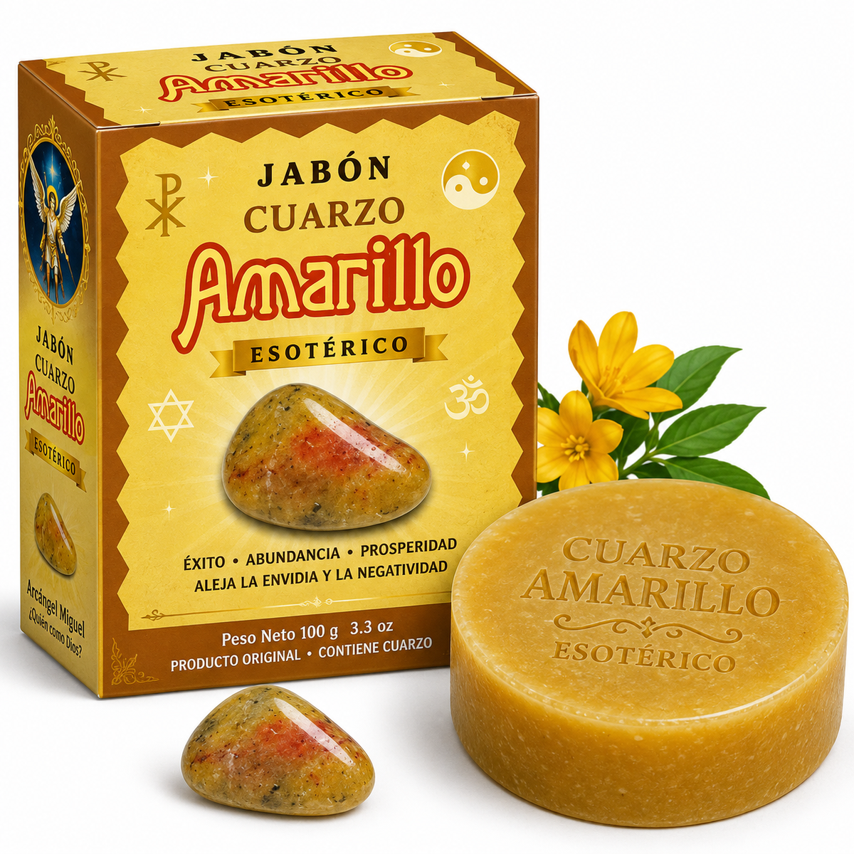 Jabón de Cuarzo Amarillo