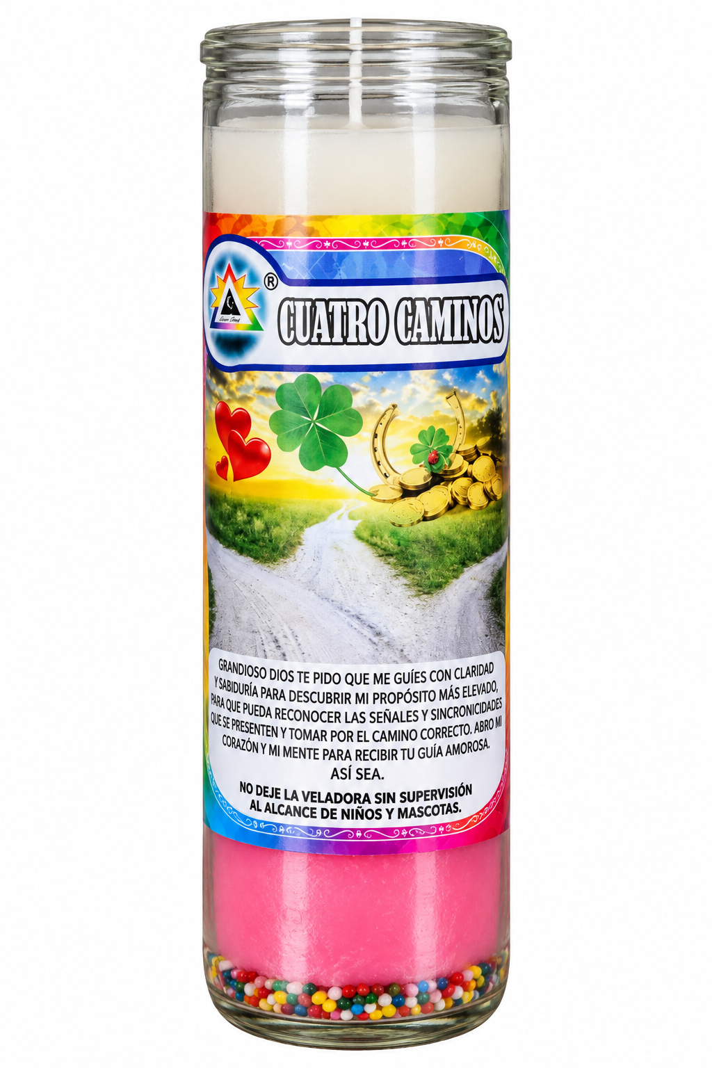 Veladora de gel varios títulos