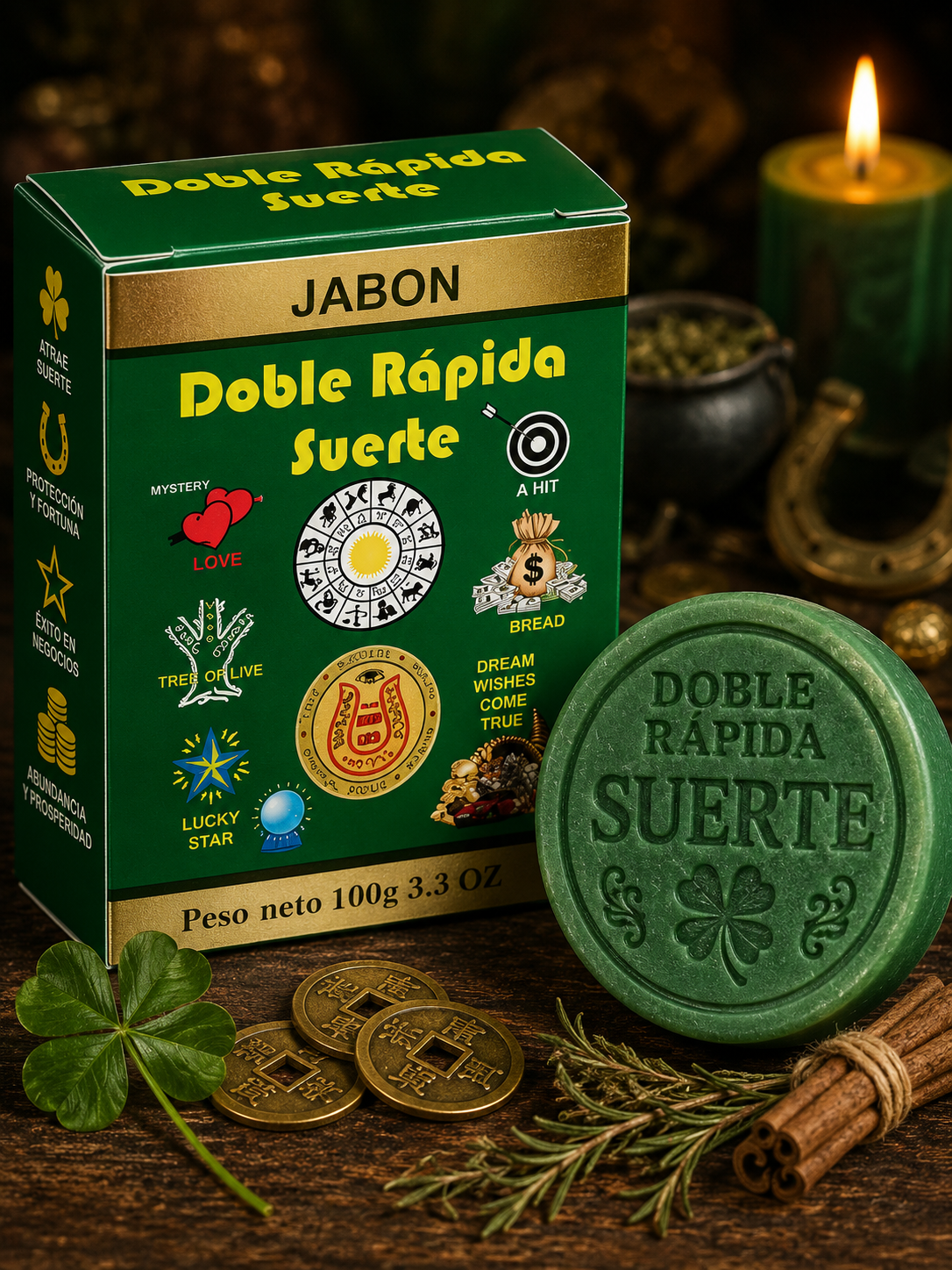 Jabón Doble Suerte Rápida