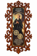 Cuadro religioso de protección de San Benito Abad