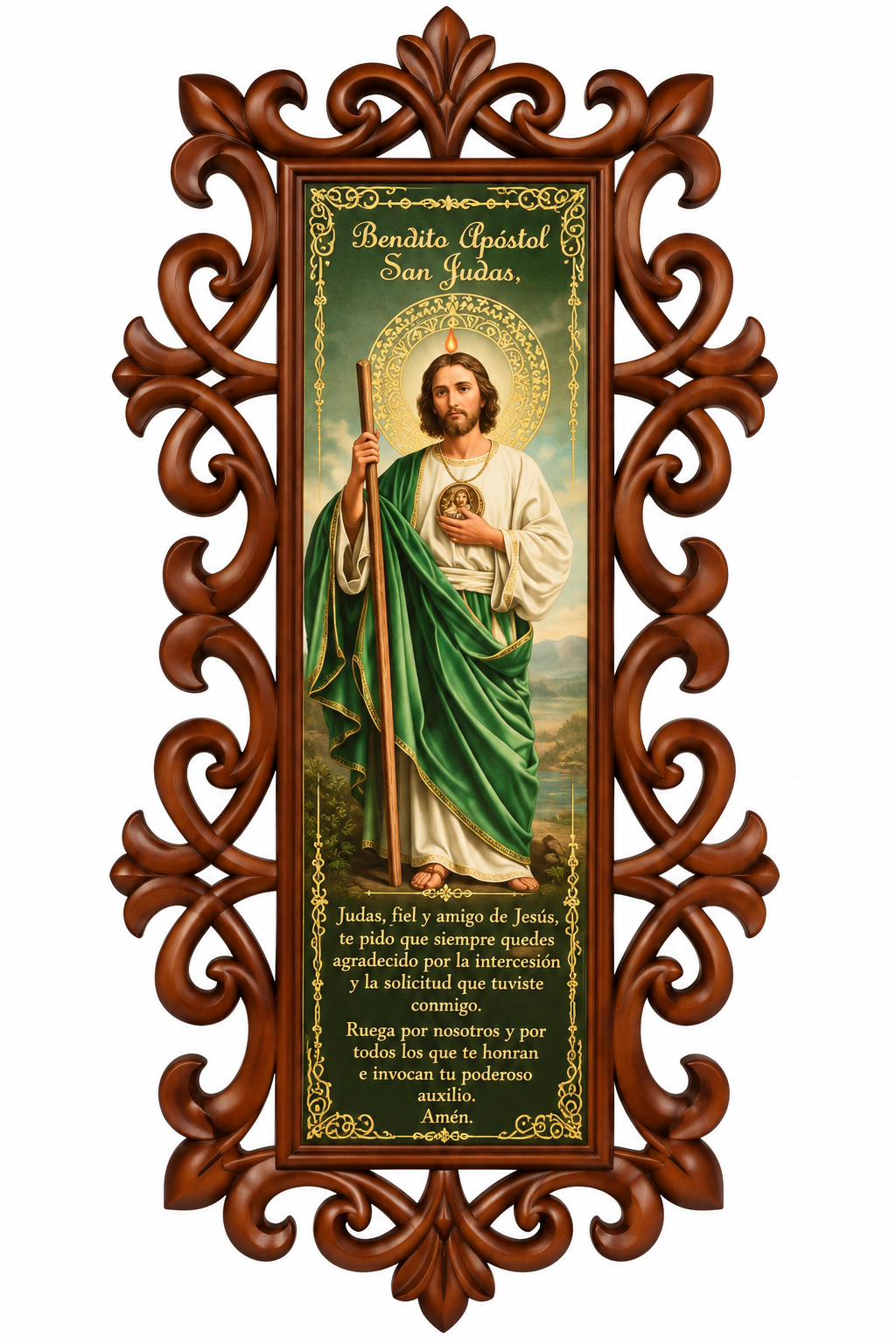 Cuadro religioso de protección de San Judas Tadeo
