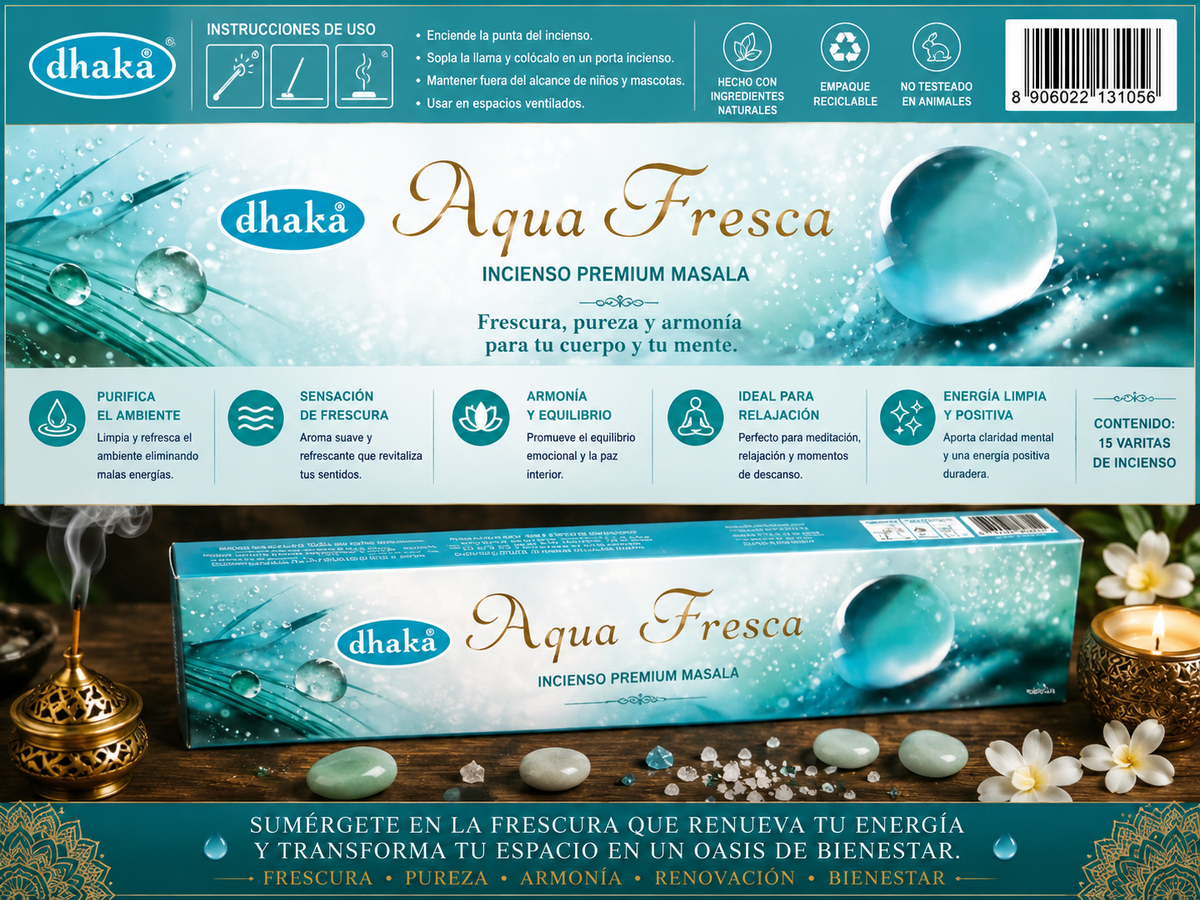 Incienso Masala Aqua Fresca - Dhaka