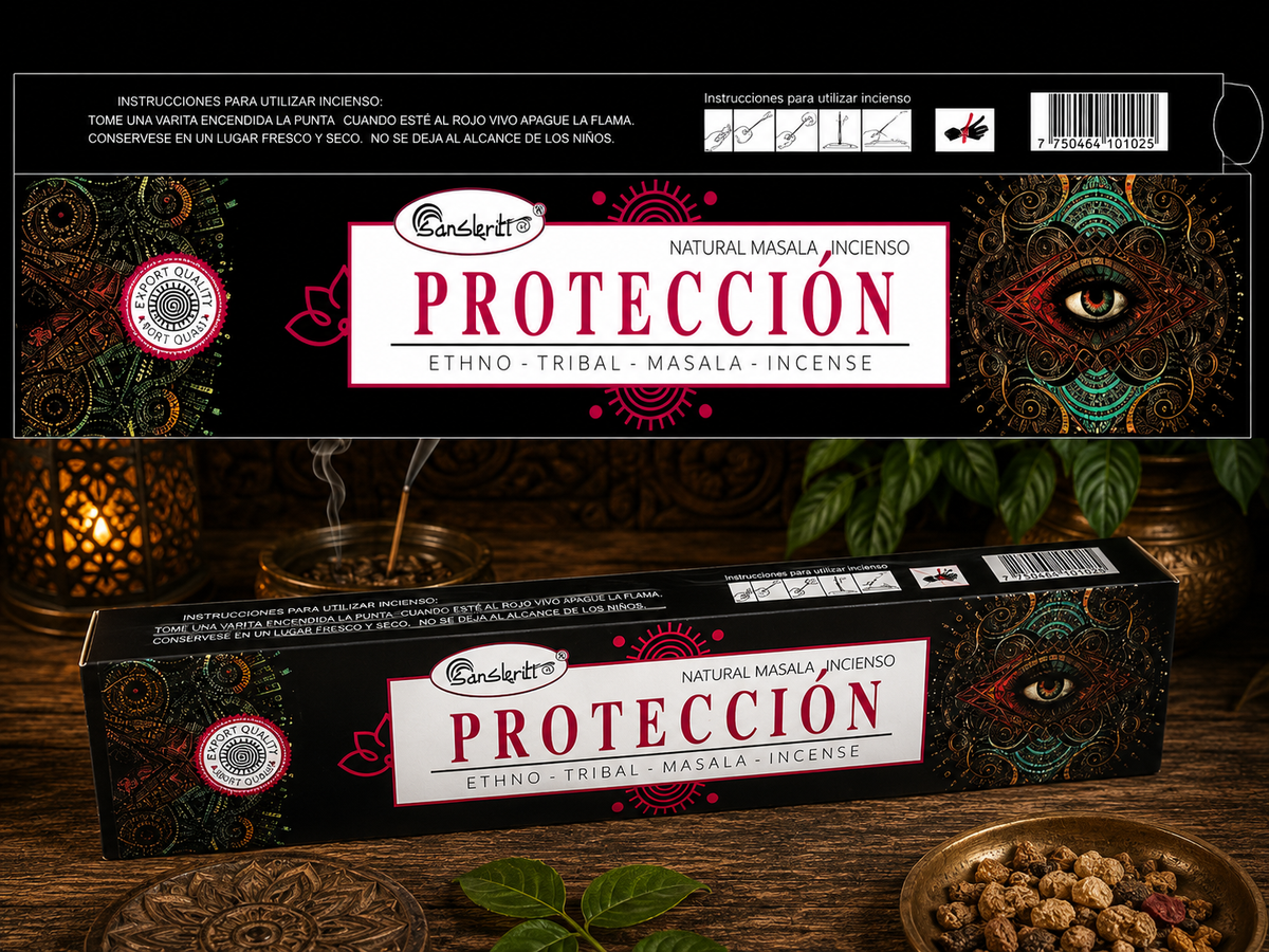 Incienso Natural Masala Protección - Sanskriti