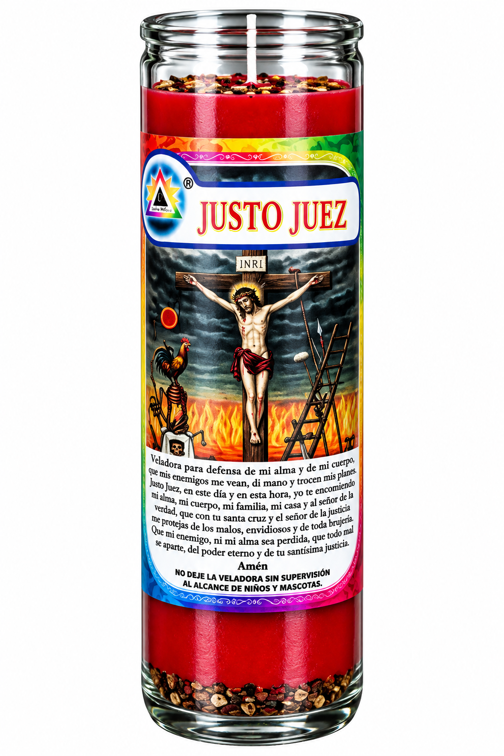 Veladora de gel varios títulos