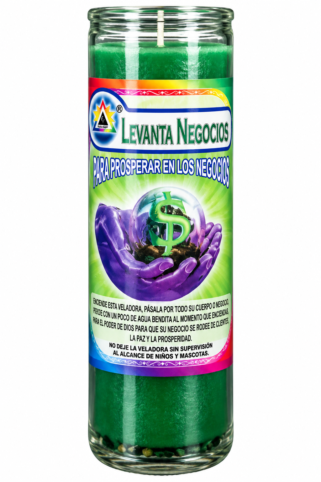 Veladora de gel varios títulos