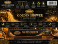 Incienso Premium Lluvia de Oro (Golden Shower) - Dhaka | Abundancia, Prosperidad y Éxito