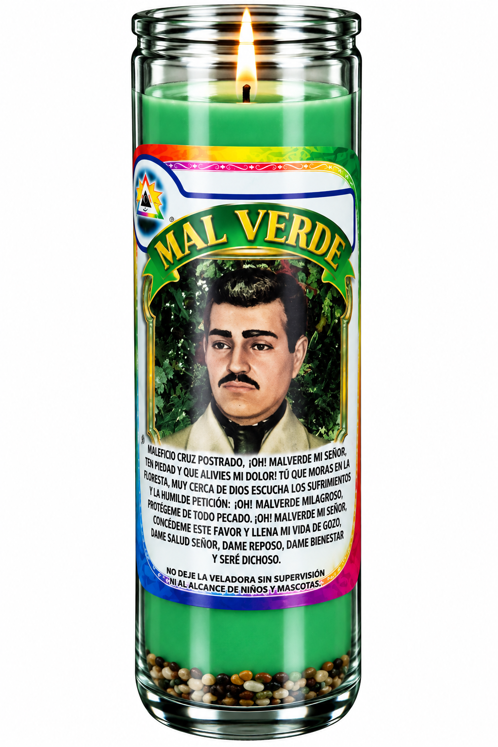 Veladora de gel varios títulos