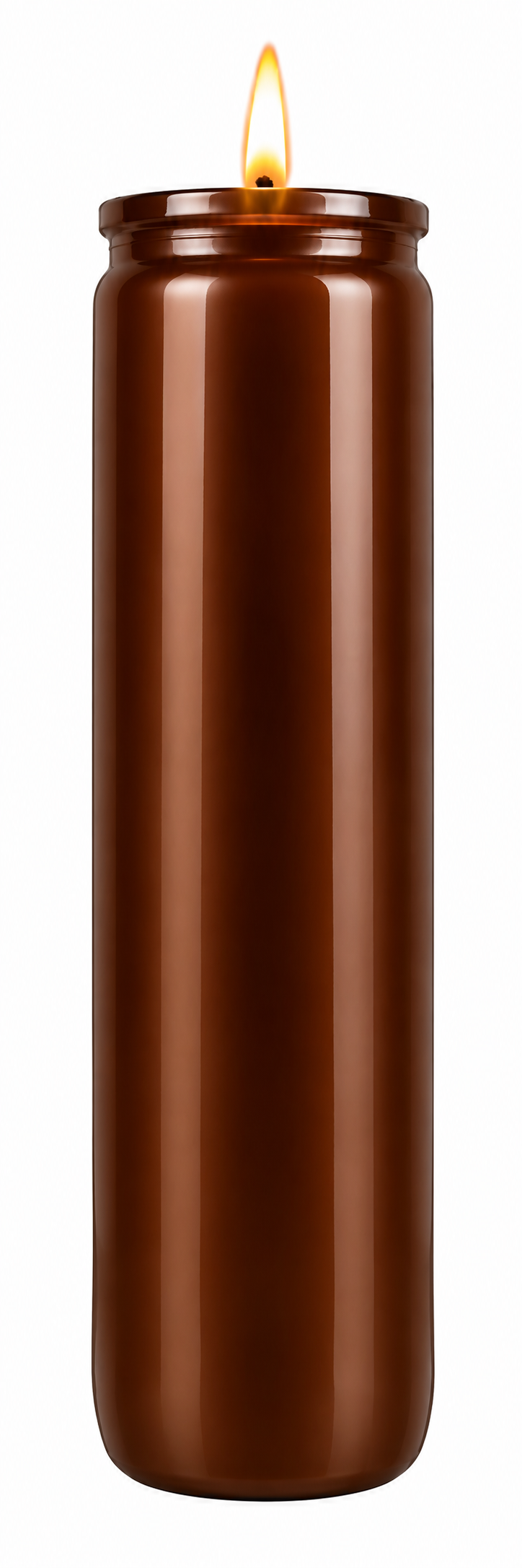 Veladora lisa de parafina