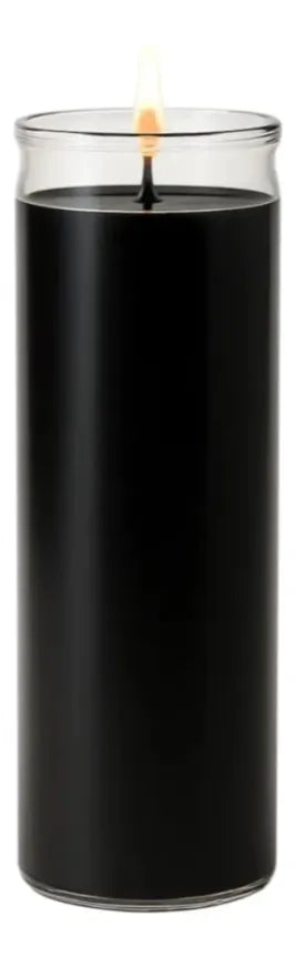 Veladora lisa de parafina