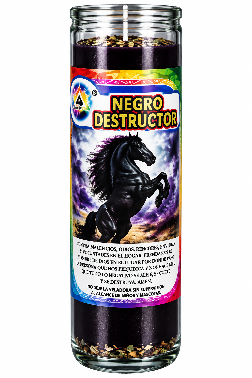 Veladora de gel varios títulos