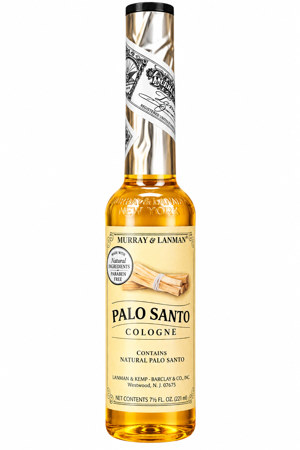 Colonia de Palo Santo Original Murray &amp; Lanman (221 ml) | Madera Sagrada, Serenidad y Limpieza sin Humo