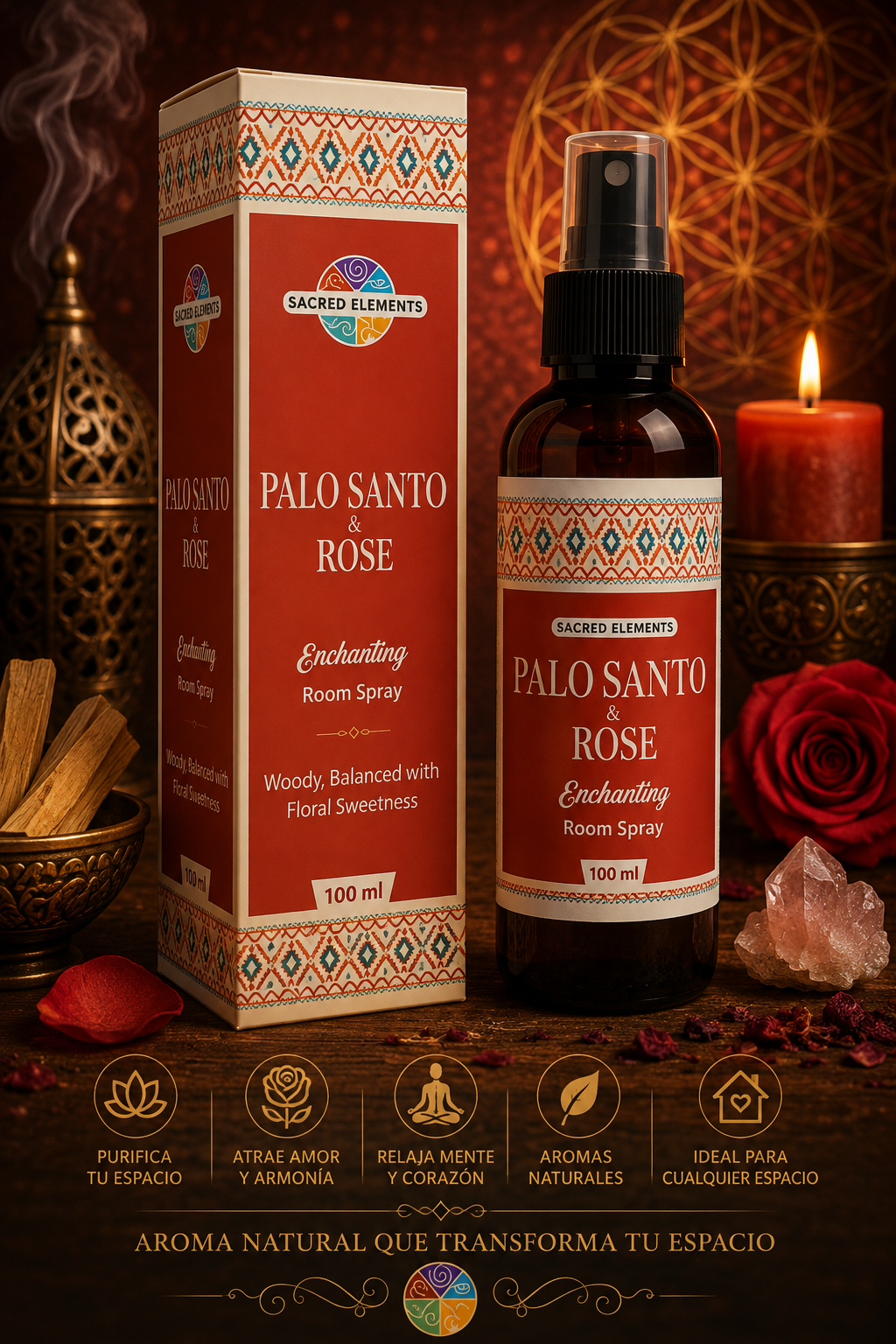 Palo Santo & Rosas