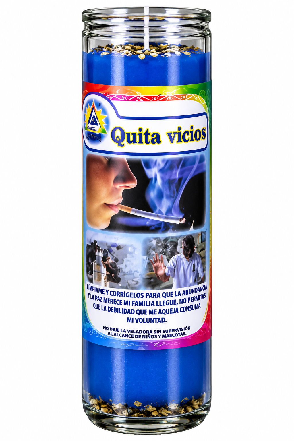 Veladora de gel varios títulos