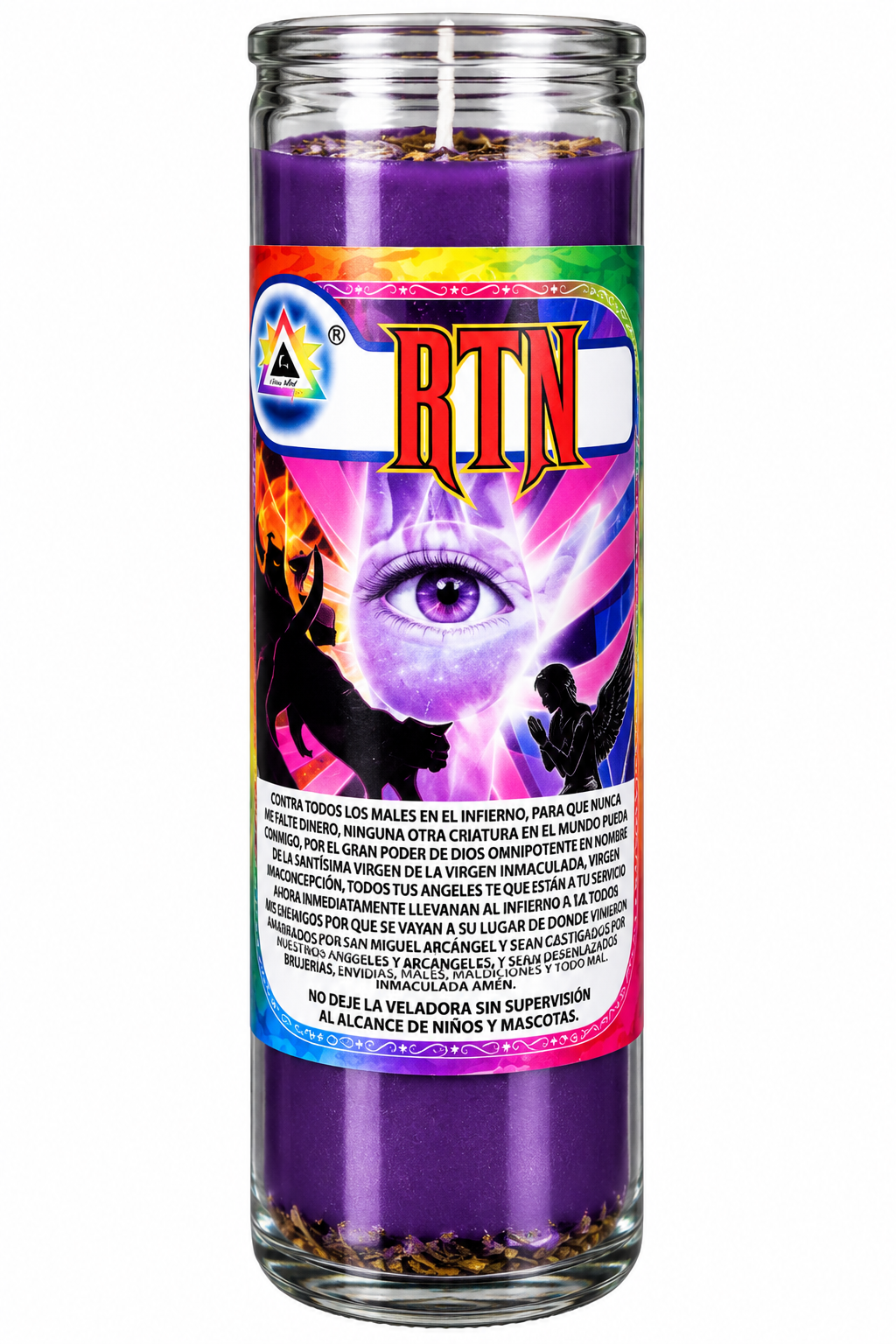 Veladora de gel varios títulos