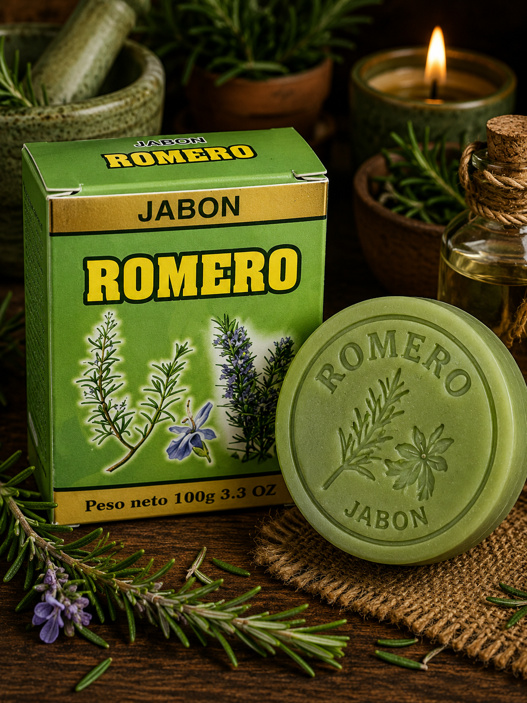 Jabón de Romero