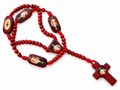 Rosario Sagrado Corazón de Jesús | Madera Roja Tradicional