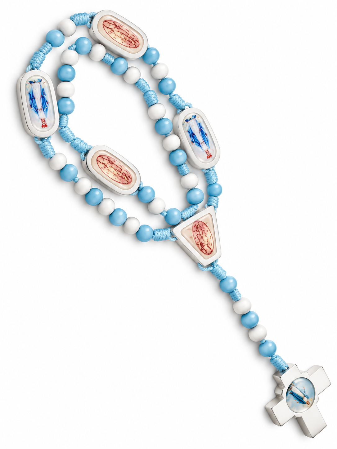 Rosario y Coronilla Virgen de la Medalla Milagrosa