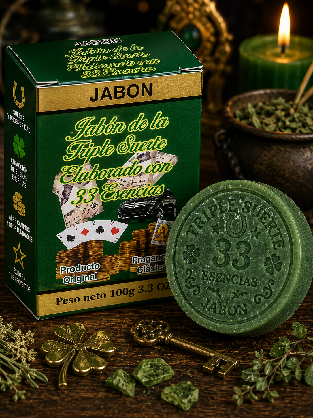 Jabón Triple Suerte Rápida
