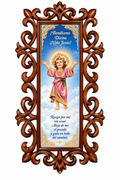 Cuadro religioso de protección del Divino Niño Jesús