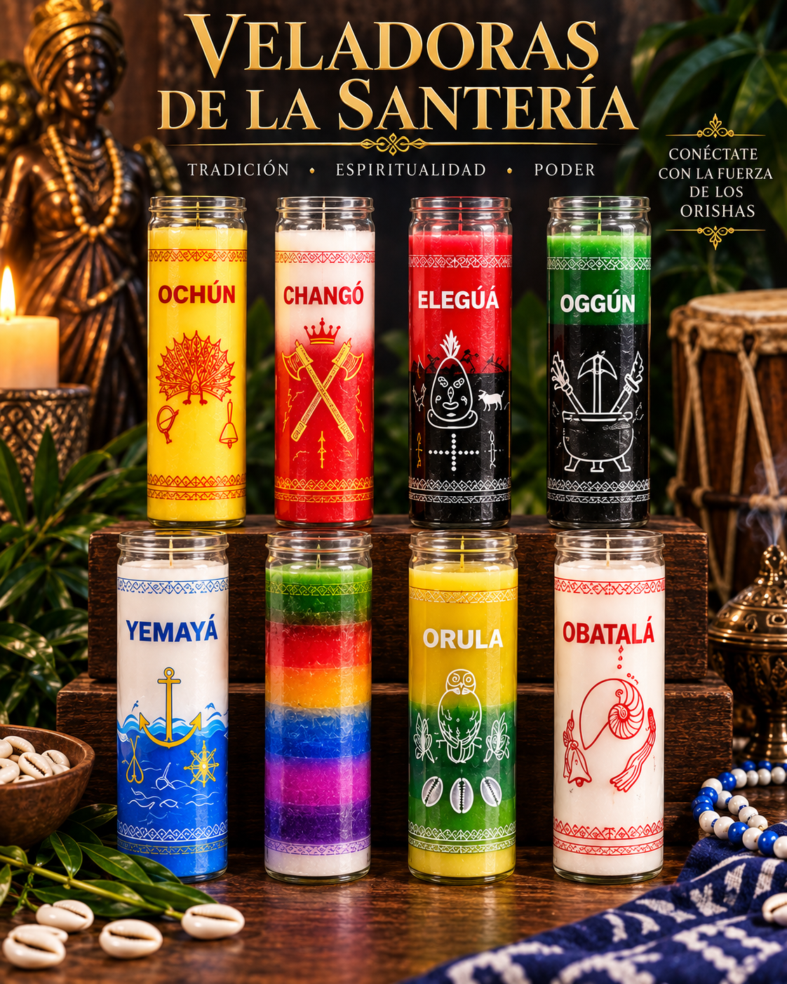 Veladoras de la Santería